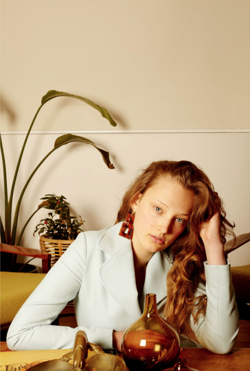 Toucan Earrings- Tortoiseshell