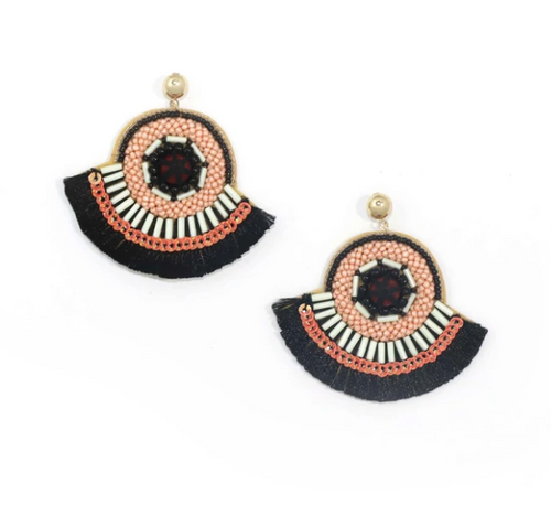 Jolly Earrings- Black