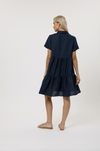 Hazel Dress- Navy