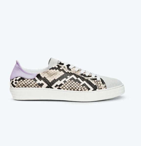 Indiana Sneaker- Snake Lilac