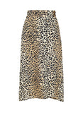 Valois Midi Skirt- Le Cinq Animal Print