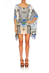 Short Round Neck Kaftan- Salvador Secrets