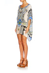 Short Round Neck Kaftan- Salvador Secrets