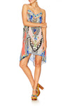 Short Shoestring Strap Kaftan- Meet Me Here