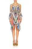 Short Shoestring Strap Kaftan- Meet Me Here