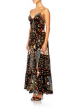Long Dress W/ Tie Front- Chamber Of Reflections