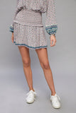 Belize Valdis Shired Mini Skirt