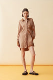 Tabby Shirt In Brown