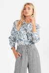Cameli Shirt- Blue
