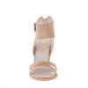 Tiki Heel- Blush Suede