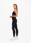 Peached Midi Pant- Black