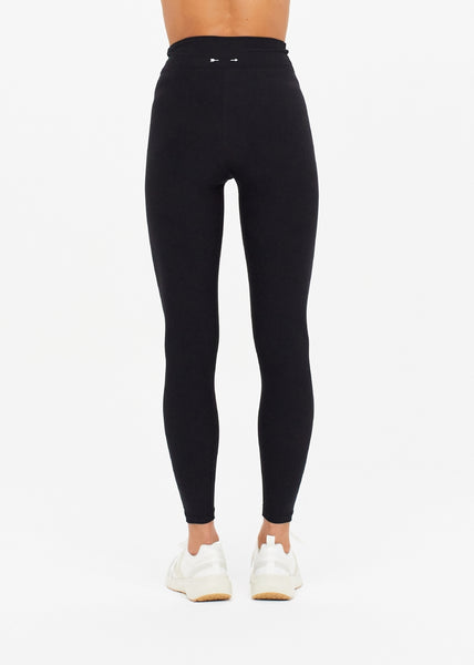 Peached Midi Pant- Black