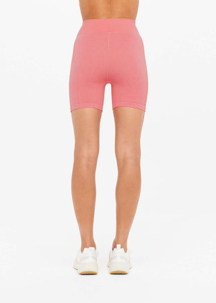 Soft Seamless Spin Short- Guava