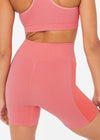 Soft Seamless Spin Short- Guava