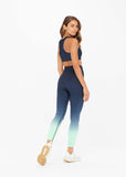 Seamless Midi Pant- Indigo