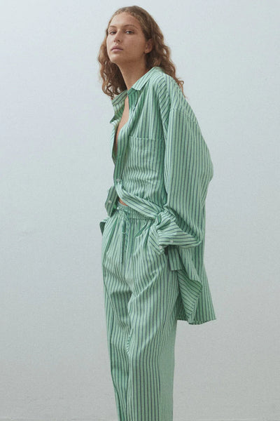 Diego Shirt Green/Blue