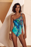 One Shoulder One Piece- Reef Warrior