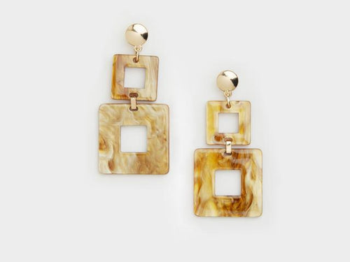 Toucan Earrings- Champagne