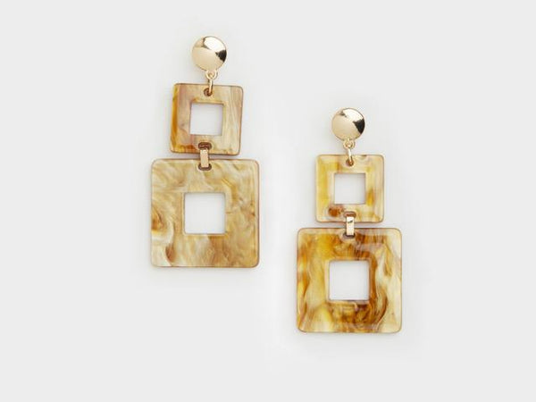 Toucan Earrings- Champagne
