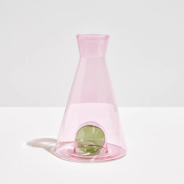 VICE VERSA CARAFE - PINK + GREEN
