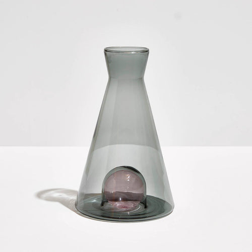 VICE VERSA CARAFE - SMOKE + PINK