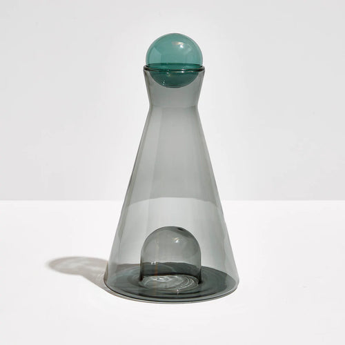 Vise Versa Carafe- Smoke + Teal