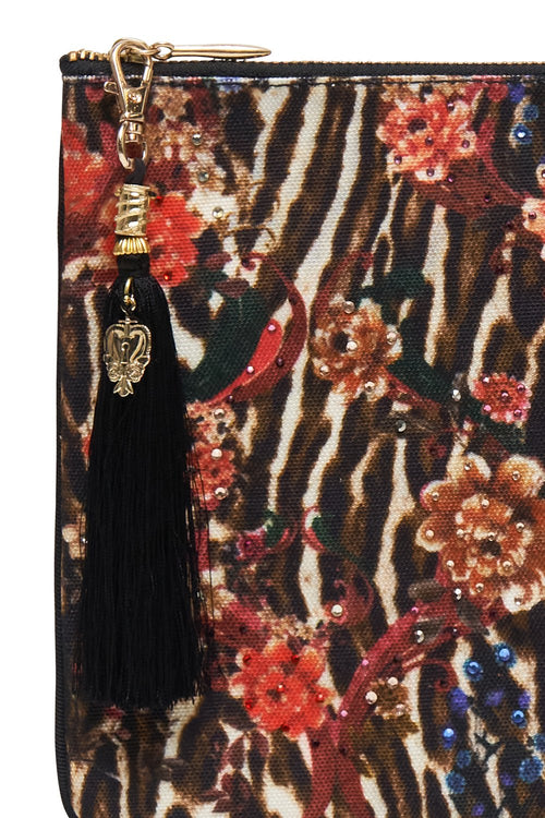 Small Canvas Clutch- Liv A Little