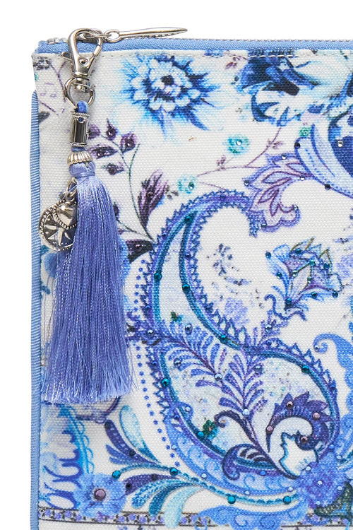 Small Canvas Clutch- Talking About A Revolution