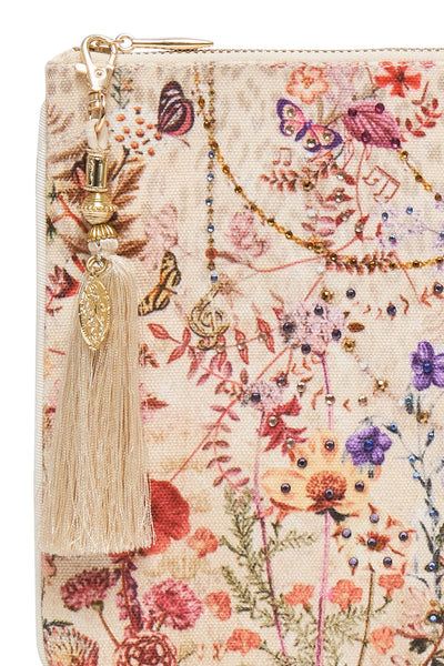 Small Canvas Clutch- Drifting Dreamer