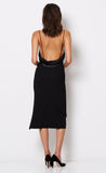 Brooke Cowl Dress- Black