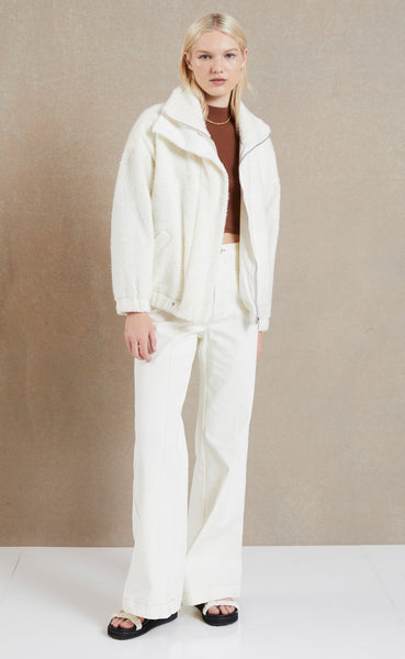 Delton Jacket- Ivory