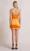 Stella Mini Dress- Tangerine