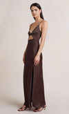 Hazel Maxi Dress- Chocolate