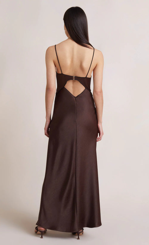 Hazel Maxi Dress- Chocolate