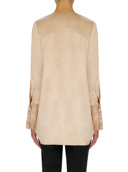 Wanted Zip Top- Desert Rose