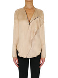 Wanted Zip Top- Desert Rose