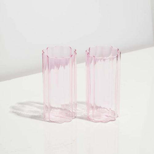 Two Wave Highballs- Pink