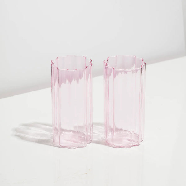 Two Wave Highballs- Pink