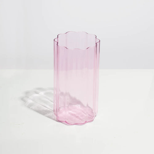 Wave Vase- Pink