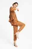 Pallo Cardigan- Camel