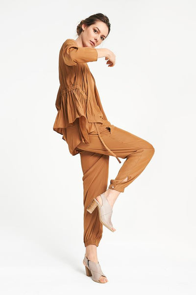 Pallo Cardigan- Camel