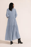 Lang Dress- Dusty Blue