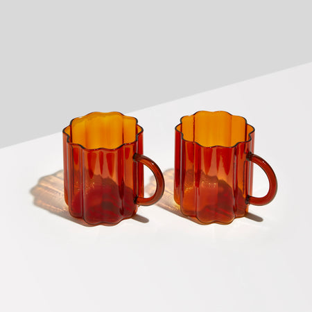 TWO TONE PITCHER - PINK + AMBER