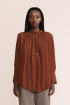 Kvinno Shirt- Rust