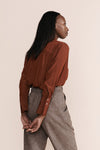 Kvinno Shirt- Rust