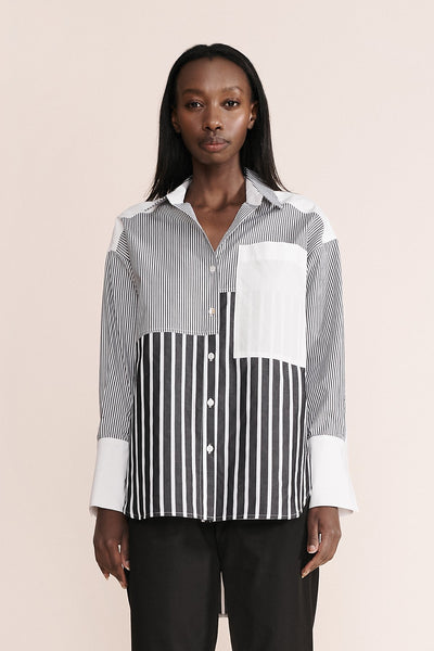 Combination Stripe Nytta Shirt