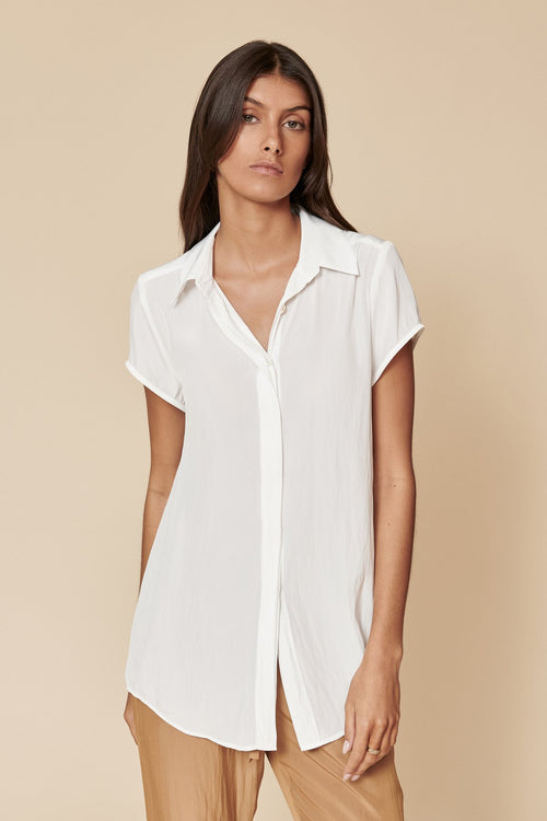 Los Shirt in ivory