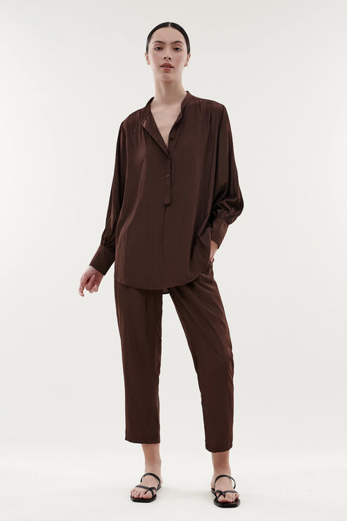 Ryn Shirt- Espresso