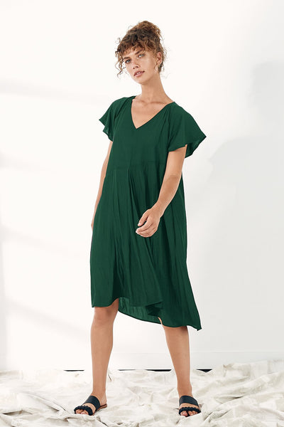 Fa Dress- Emerald