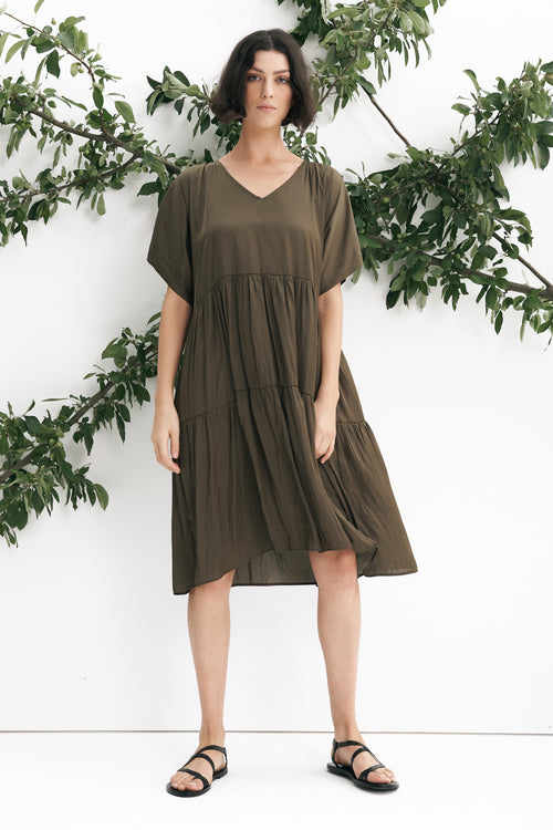 Ele Dress- Leaf